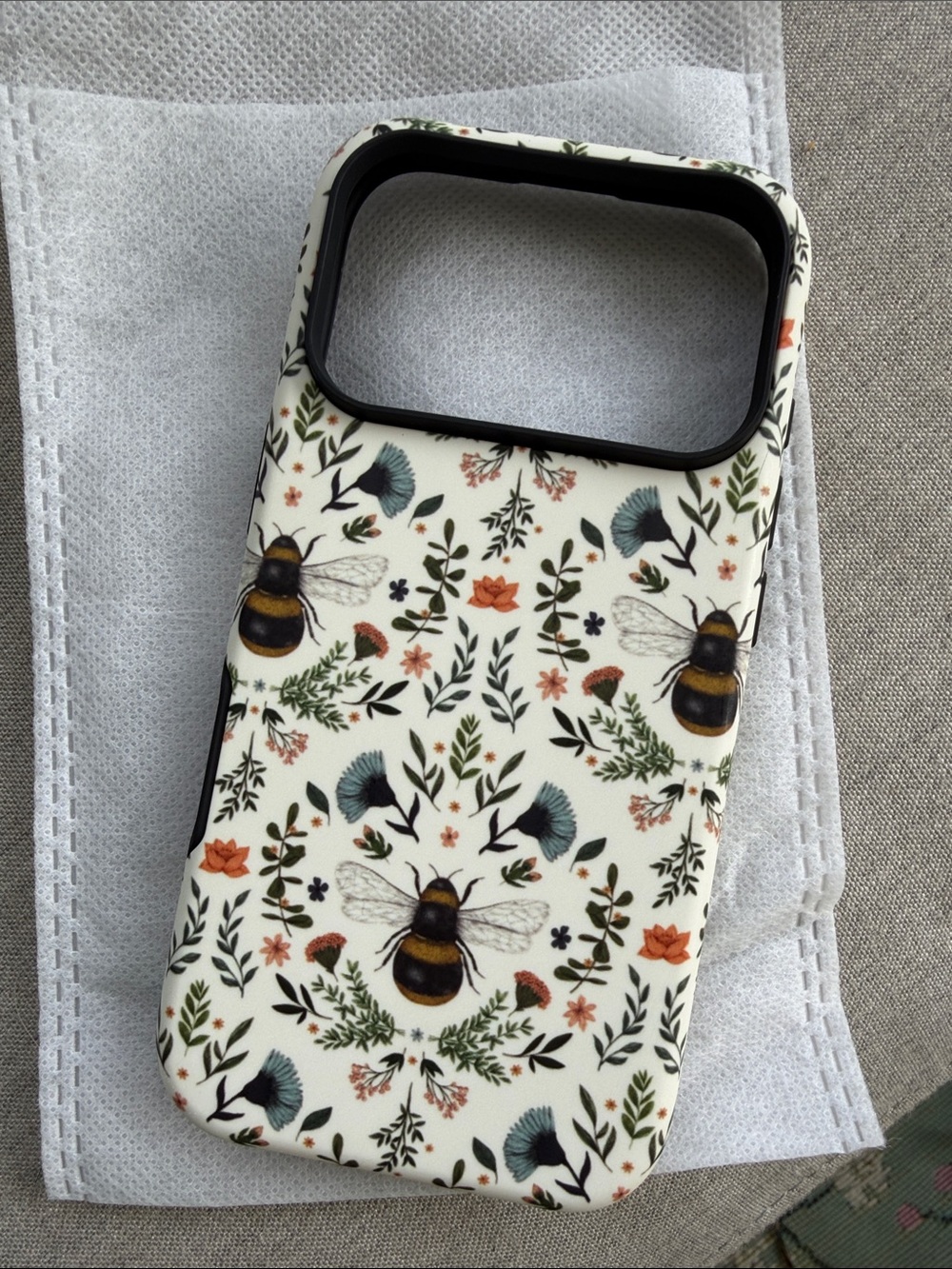 Bees 2 by Jade Mosinski  Protective I Phone 17 Pro Case - Compatible Model